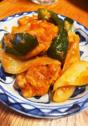 鳥もも肉のサンバル炒め-レシピのメイン写真