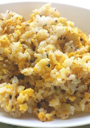 サバのふりかけで玉子チャーハン-レシピのメイン写真
