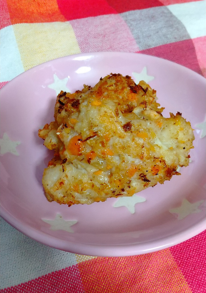 鶏ひき肉とはんぺん、野菜のつみれ揚げ-レシピのメイン写真