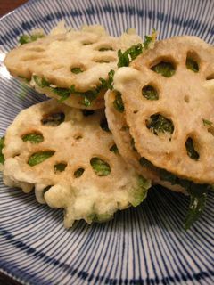 ‘さっくさく’れんこんのはさみ揚げ-レシピのメイン写真