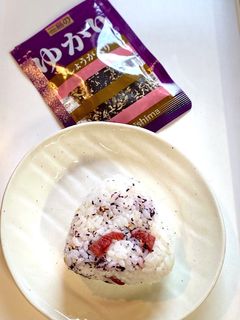 シンプル!ゆかりと梅干しのおにぎり-レシピのメイン写真