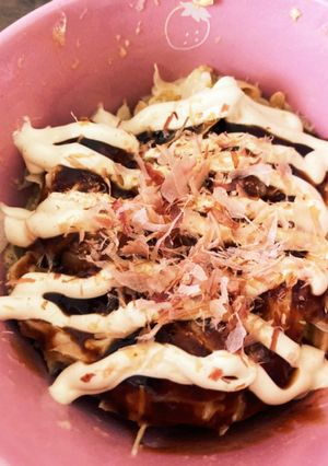 レンジでオートミールお好み焼き-レシピのメイン写真