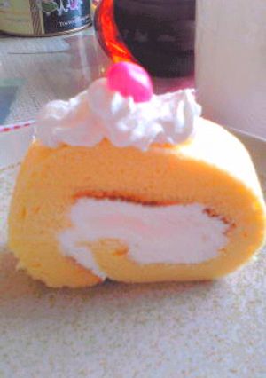 しっとりふわふわロールケーキ-レシピのメイン写真