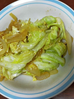 キャベツと玉ねぎのヘルシー野菜炒め-レシピのメイン写真