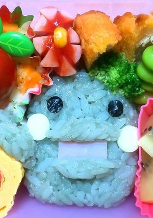 キャラ弁 くちぱっち たまごっち-レシピのメイン写真