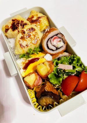 胸肉の塩麹カレー焼き弁当-レシピのメイン写真