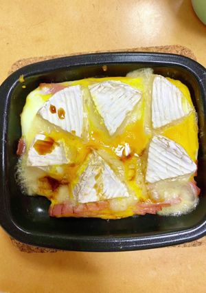 簡単焼くだけベーコンチーズとたまご-レシピのメイン写真