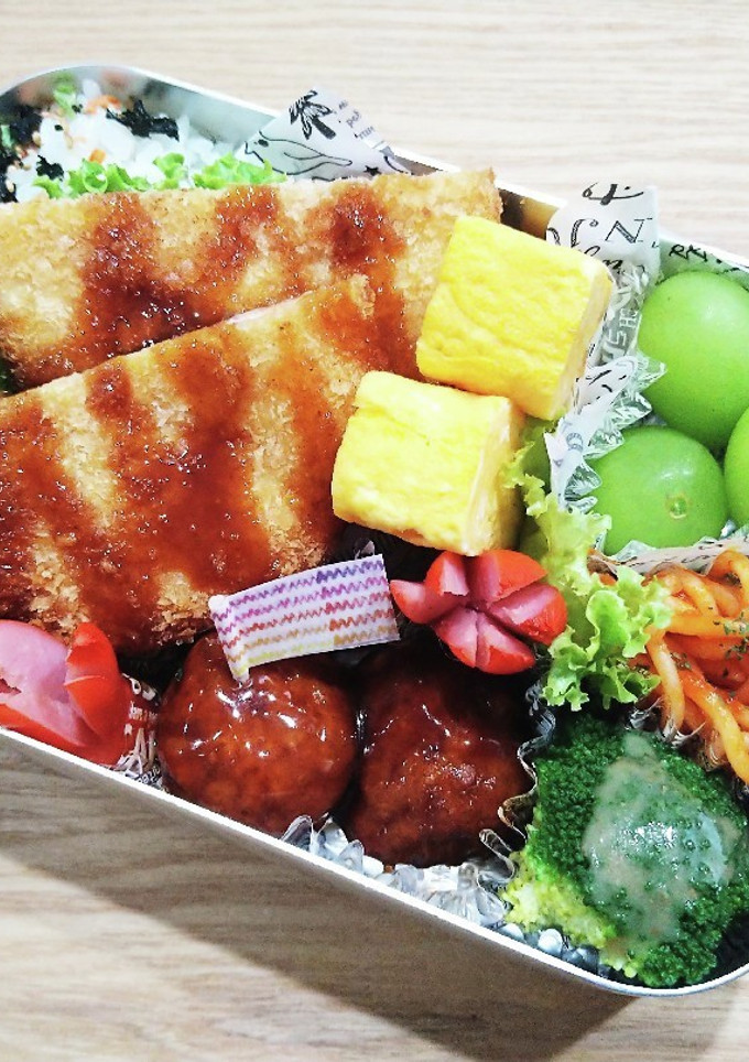 中学生お弁当　2022/6/22 記録用-レシピのメイン写真