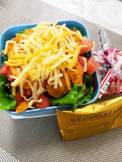 高校生娘のお弁当2022.06.22-レシピのメイン写真