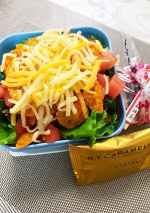 高校生娘のお弁当2022.06.22-レシピのメイン写真