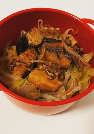 サバ味噌煮缶で痩せレシピ-レシピのメイン写真