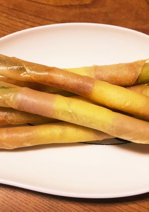 アスパラの春巻き-レシピのメイン写真