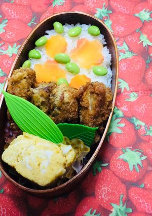 梅雨のジメジメに勝つ！鰹のカツレツ弁当♡-レシピのメイン写真