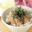 ごま味噌だれの鯛茶漬け
