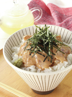 ごま味噌だれの鯛茶漬け-レシピのメイン写真