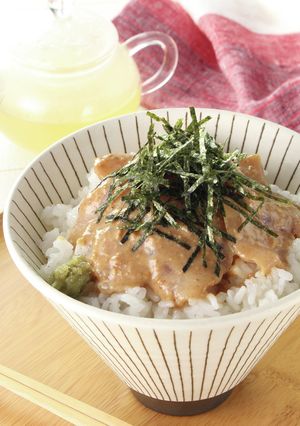 ごま味噌だれの鯛茶漬け-レシピのメイン写真