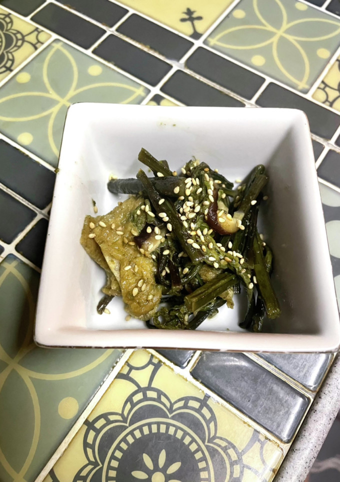 新鮮蕨の炒め煮-レシピのメイン写真