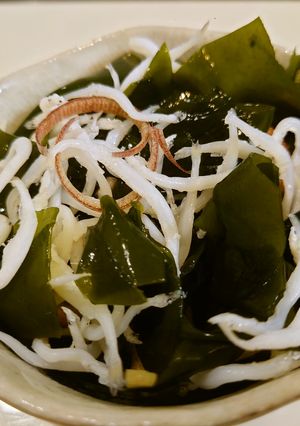 爽やか！シラウオとわかめの和え物-レシピのメイン写真