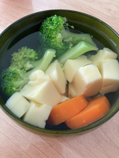幼児向け!茹で野菜のすまし汁-レシピのメイン写真