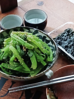 おうち居酒屋★おつまみ小松菜のナムル-レシピのメイン写真