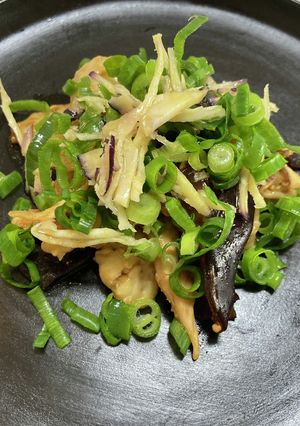 鶏肉ときくらげのからしマカあえ-レシピのメイン写真