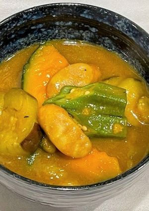 夏野菜のカレースープ煮-レシピのメイン写真