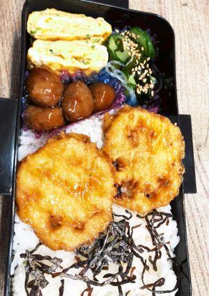 蓮根挟み揚げ弁当　622-レシピのメイン写真