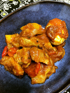 市販の素で。豚軟骨のトマト煮-レシピのメイン写真
