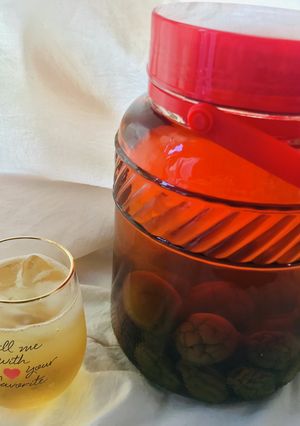 紅茶梅酒-レシピのメイン写真