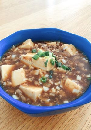 レンチンで鍋いらず!カンタン麻婆豆腐-レシピのメイン写真