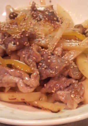 豚肉とじゃがいものオイスターソース炒め-レシピのメイン写真