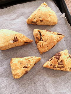 さくさくチョコスコーン-レシピのメイン写真
