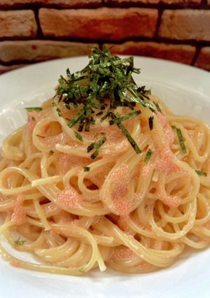 クリーミーで濃厚！たらこスパゲティ-レシピのメイン写真