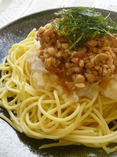 梅しそおろしでさっぱり!和風スパゲティ-レシピのメイン写真