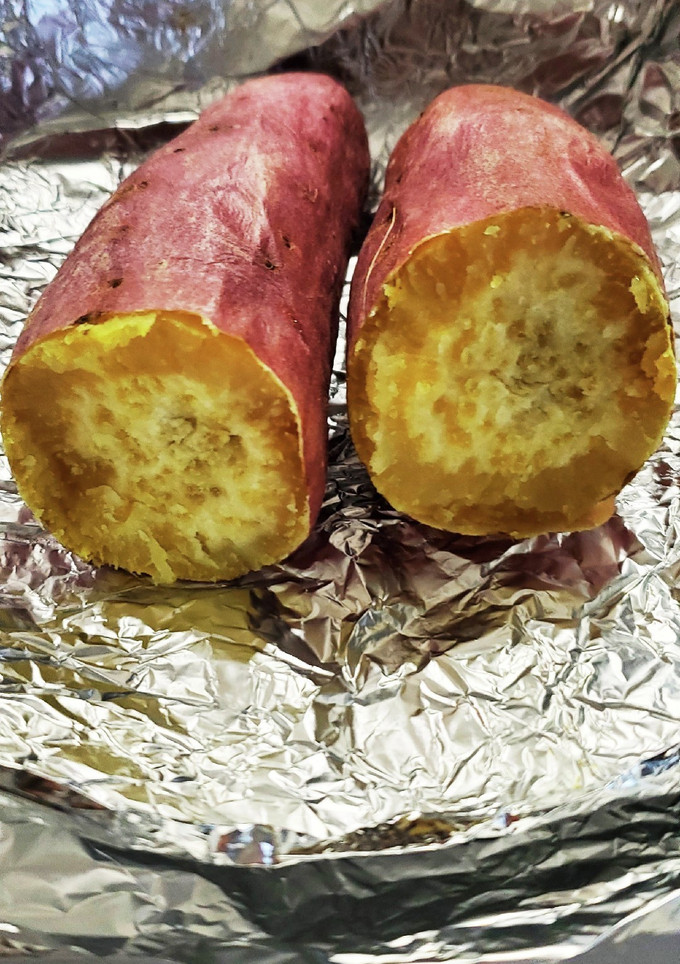 《しっとり焼き芋》栗きんとんみたい♡-レシピのメイン写真