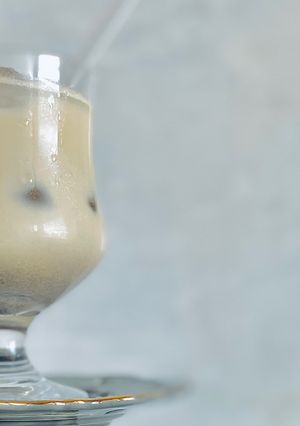 オーツミルクのほうじ茶ラテ-レシピのメイン写真
