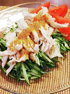 簡単☆ふっくら鶏むね肉の棒棒鶏-レシピのメイン写真