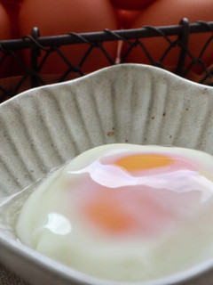 レンジで50秒のポーチドエッグ-レシピのメイン写真
