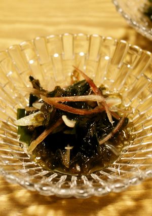茗荷とわかめのもずく酢和え-レシピのメイン写真