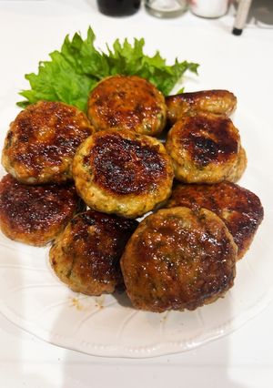 豚ひき肉の照り焼きバーグ-レシピのメイン写真
