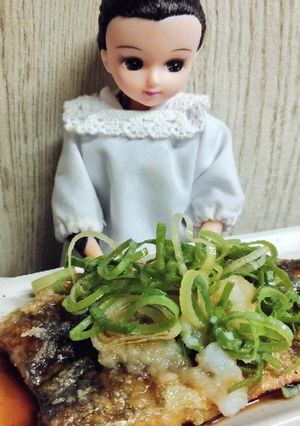 リカちゃん♡鰯・鯵で揚げ*おろしポン酢-レシピのメイン写真