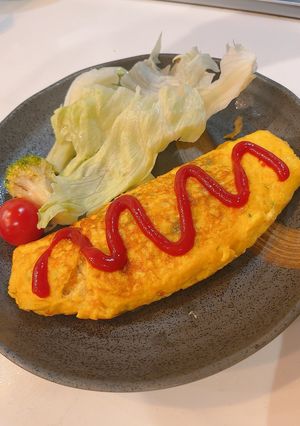 実家の味♡簡単オムレツ-レシピのメイン写真