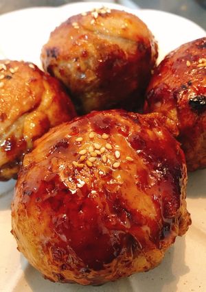 焼肉のタレで簡単！絶品✩肉巻きおにぎり-レシピのメイン写真