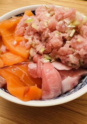 大葉酢飯の海鮮丼-レシピのメイン写真