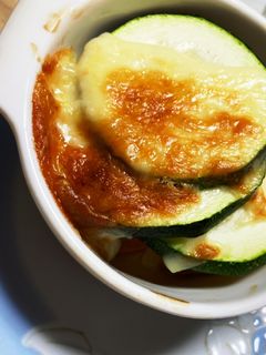 ズッキーニとトマトのチーズ焼き-レシピのメイン写真
