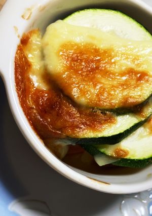 ズッキーニとトマトのチーズ焼き-レシピのメイン写真
