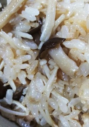 176 ツナときのこの炊き込みご飯-レシピのメイン写真