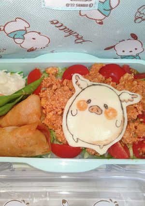 天使ぶたちゃん弁当～♪-レシピのメイン写真