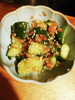 叩いて♪ちぎって♪キュウリ梅ポン-レシピのメイン写真
