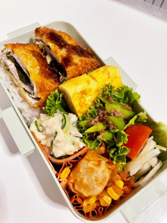 豚肉の紫蘇チーズカツ弁当-レシピのメイン写真